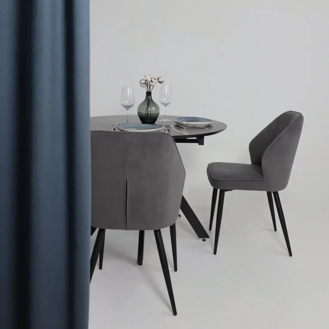 Стул Мамадома Michael (b28 Antracite Lux/черный)