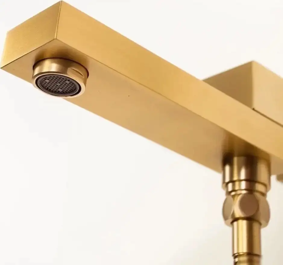 Душевая система Hansberge H6075 (золото матовый) - фото товара