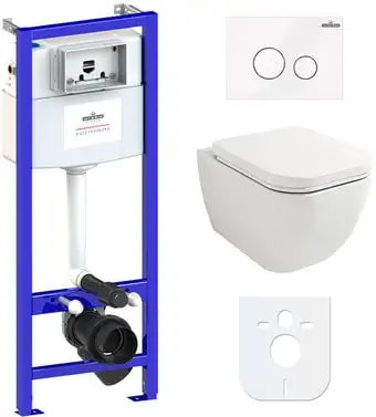 Унитаз Lavinia Boho Relfix One Compacto 6 в 1 77040071 - изображение в каталоге