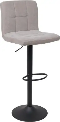 Стул AksHome Logos (серый шенилл Ote Canna 452/черный) – изображение в каталоге