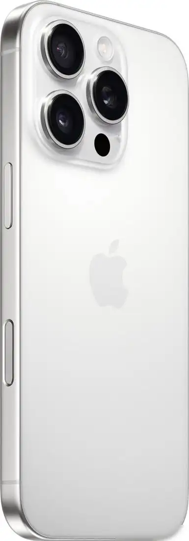 Телефон Apple iPhone 16 Pro Dual SIM 128GB (белый титан) – фото товара