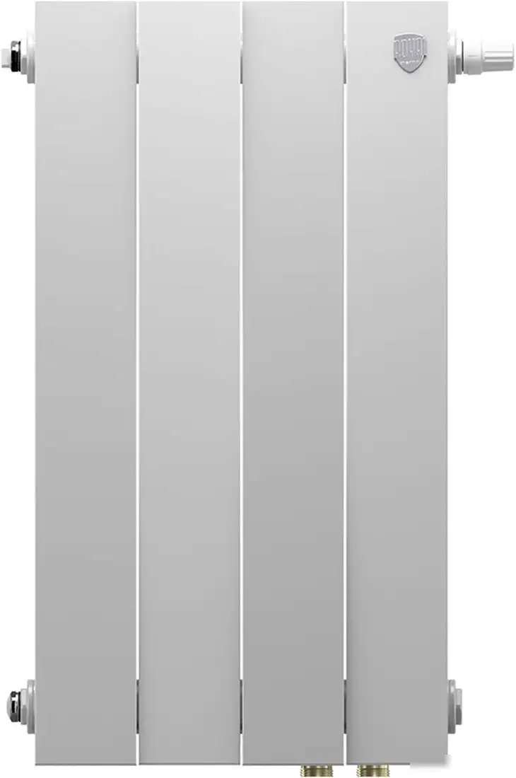 Биметаллический радиатор Royal Thermo PianoForte 500 Белый VR80 (4 секции) - фото товара