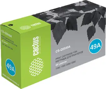 Картридж CACTUS CS-Q5949AS (аналог HP Q5949A) – изображение в каталоге