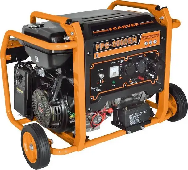 Бензиновый генератор Carver PPG-8000EM – фото товара