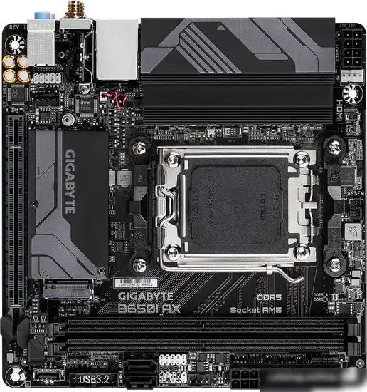 Материнская плата Gigabyte B650I AX (rev. 1.0) – фото товара