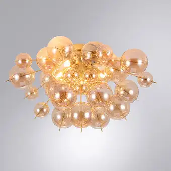 Люстра средней высоты Arte Lamp Molecule A8313PL-5GO – изображение в каталоге
