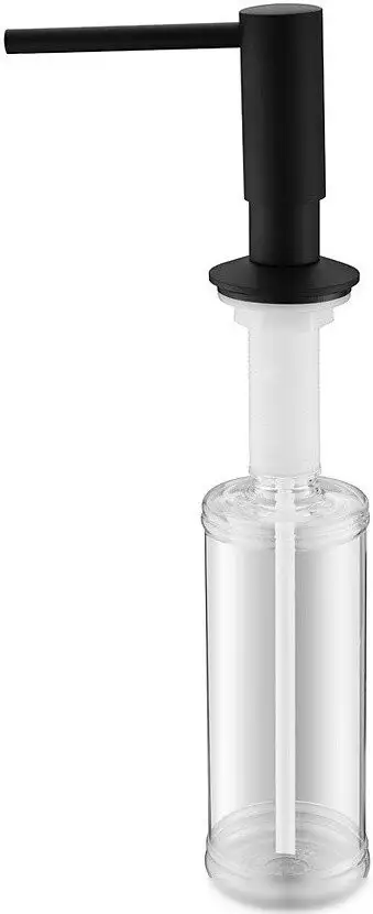 Кухонная мойка Schtoff Best Decor Black 4550 + коландер KR-1 BLACK + дозатор SD-1 BLACK, комплект - фото товара