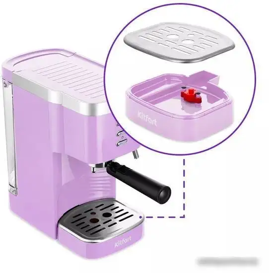 Рожковая кофеварка Kitfort KT-7114-3 - фото товара