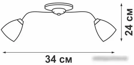 Припотолочная люстра Vitaluce V3252/3PL – фото товара
