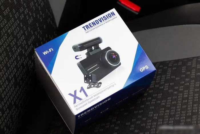 Видеорегистратор-GPS информатор (2в1) TrendVision X1 (ver. 2) – фото товара