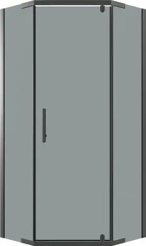 Душевой уголок Niagara Eco NG-1010-14DT 100x100x190 (черный/стекло тонированное) - изображение в каталоге