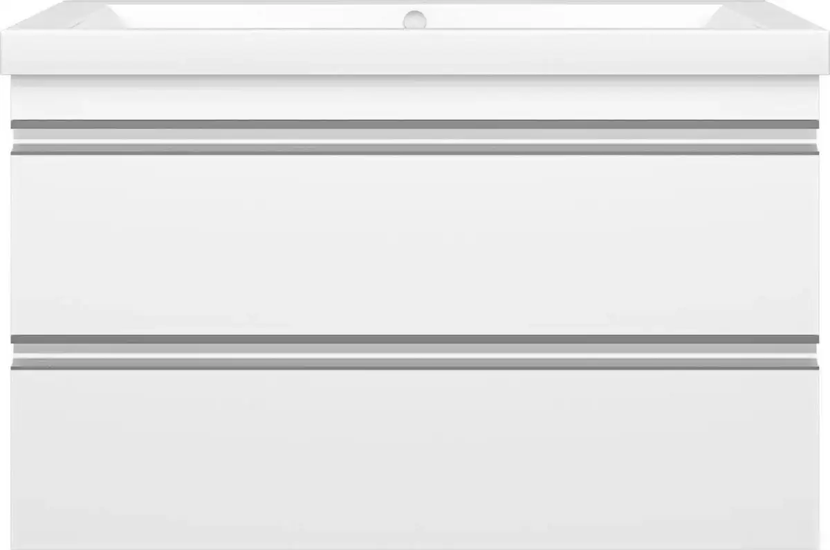 Misty Тумба с умывальником Ингрид 90 П-Инг-01090-011П2Я+10.150.00900.001 – фото товара