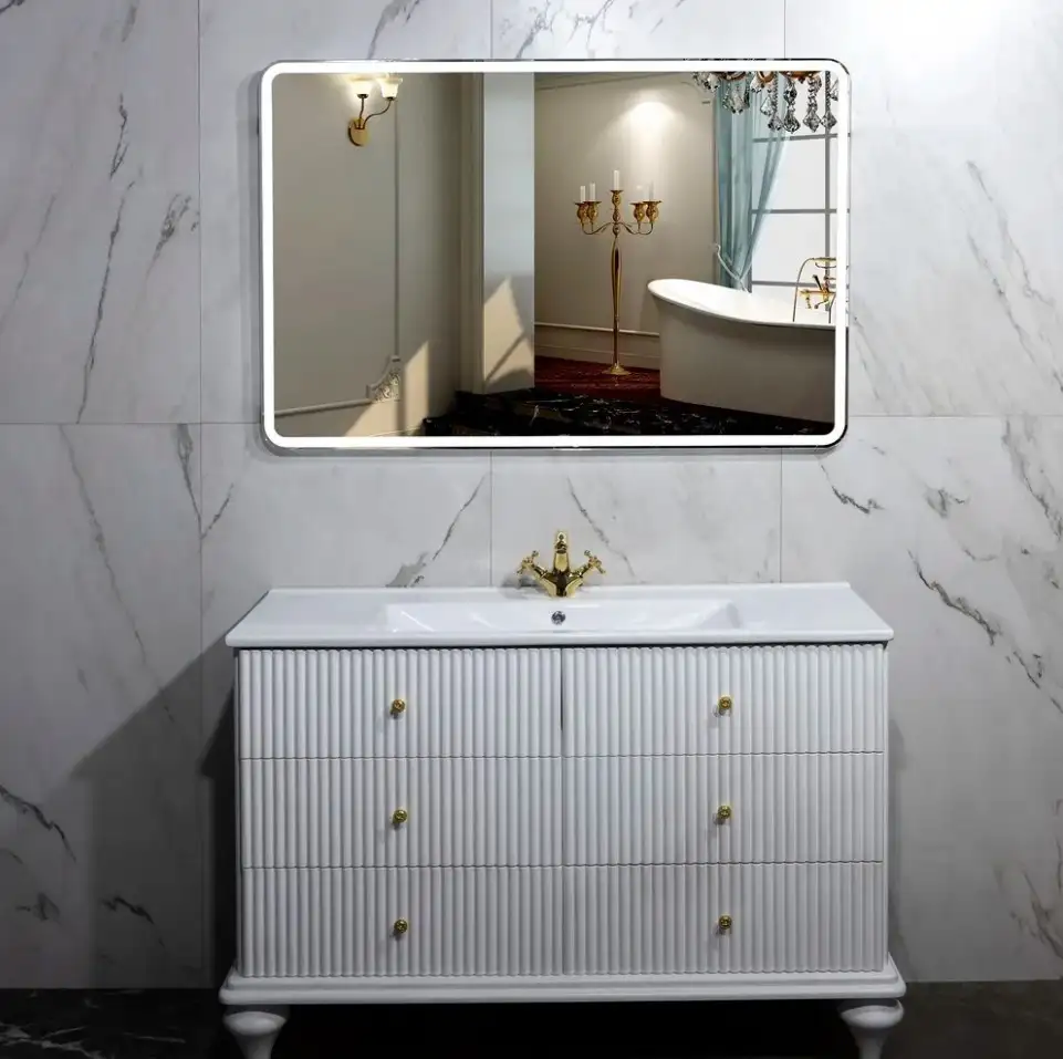 Пекам Зеркало Marta 1 110x80 marta1-110x80d (с подсветкой, с сенсором на взмах руки) – фото товара