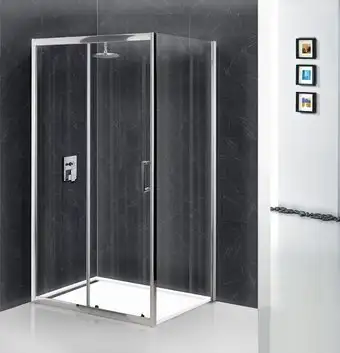 Душевой уголок BelBagno UNO-AH-1-120/100-C-Cr (прозрачное стекло)
