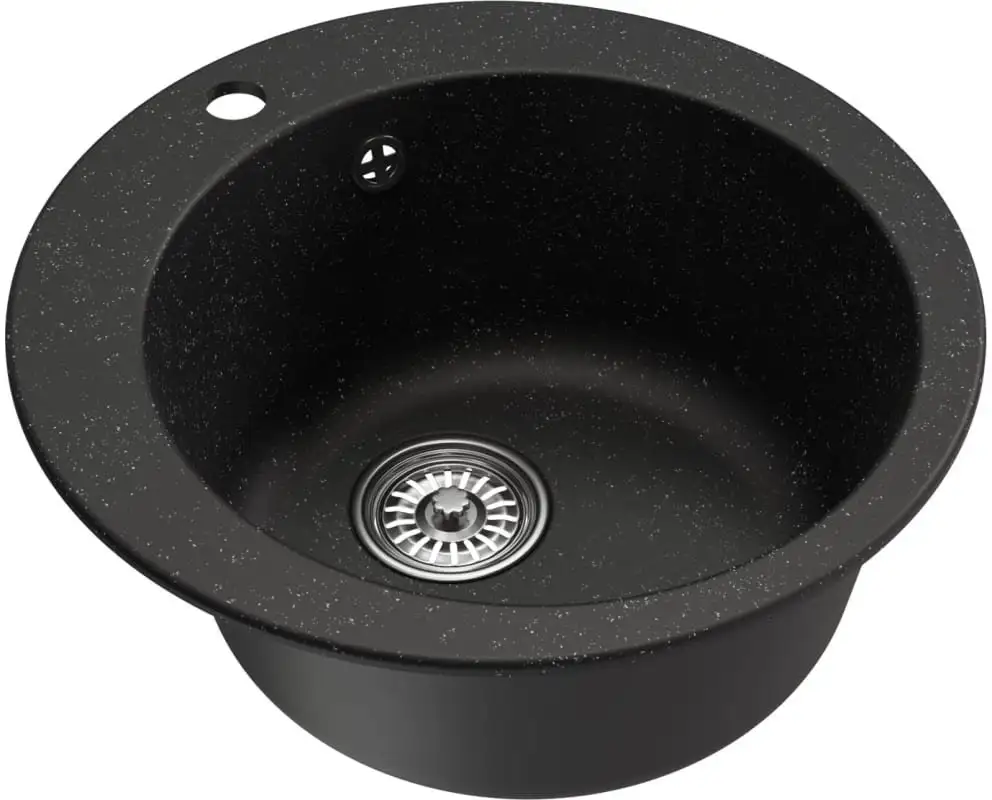 Кухонная мойка Mixline ML-GM13 551890 (черный) - фото товара