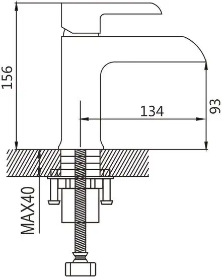 Смеситель Shevanik S6001H - фото товара