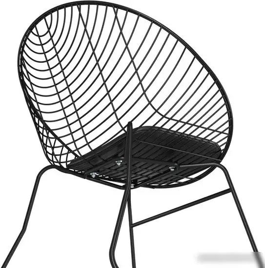 Стул с подлокотниками Sheffilton SHT-S127-CN1 (черный) – фото товара