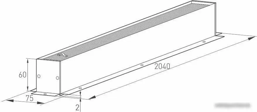 Трековый светильник Arlight MAG-TRACK-4560-F-2040 (BK) 028066(1) – фото товара