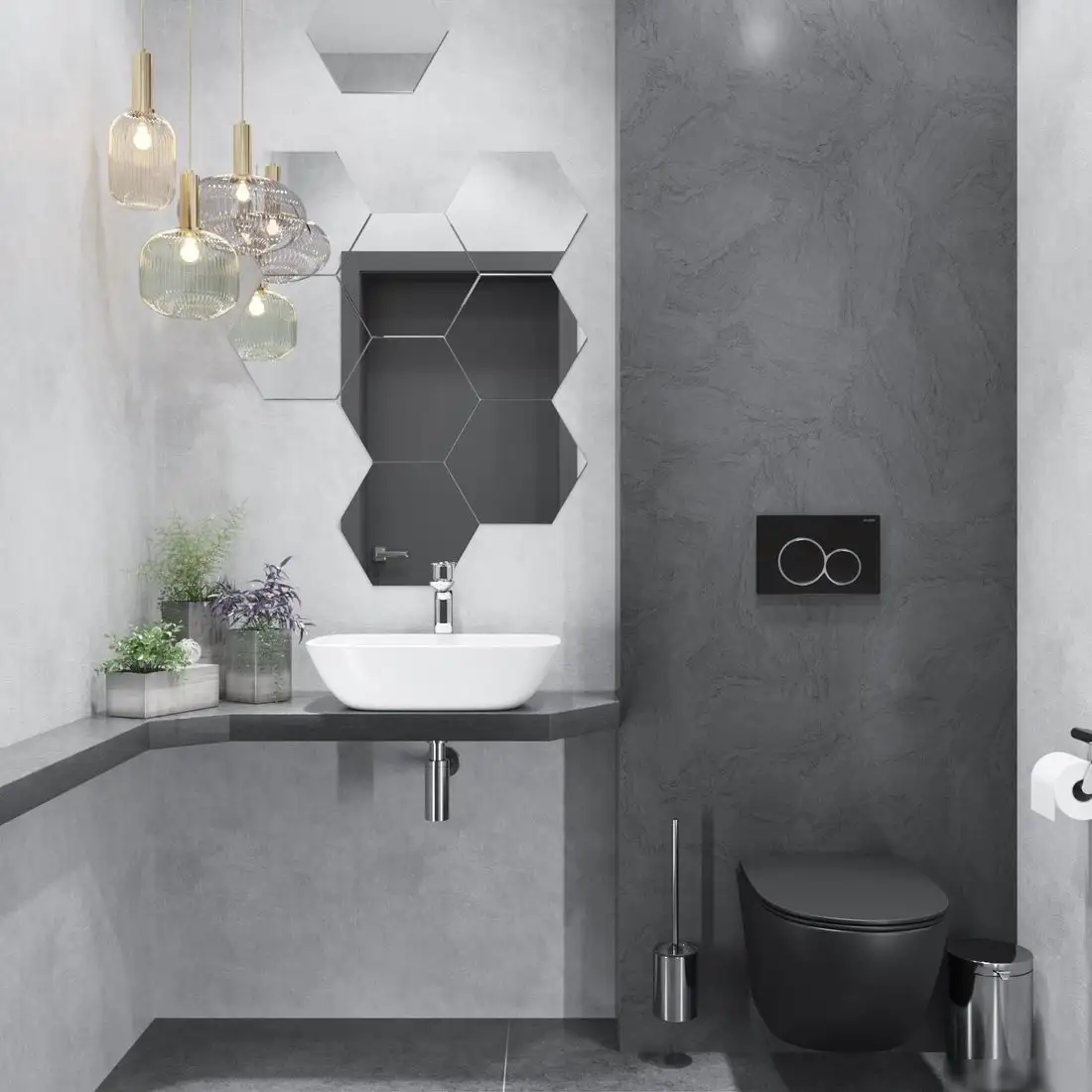 Умывальник Lauter 21454 + клапан 21190W - фото товара