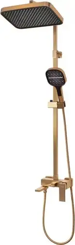 Душевая система Hansberge H5070 (золото матовый) - изображение в каталоге