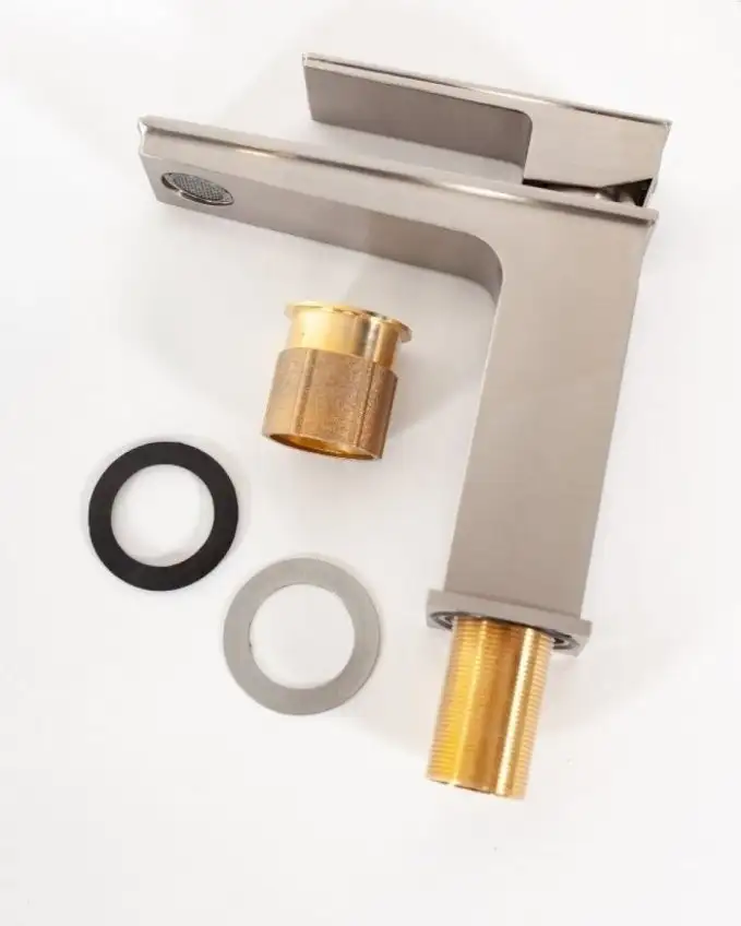 Смеситель Hansberge H1070 (никель) - фото товара