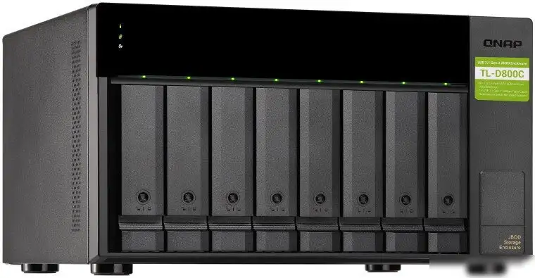 Сетевой накопитель QNAP TL-D800C – фото товара