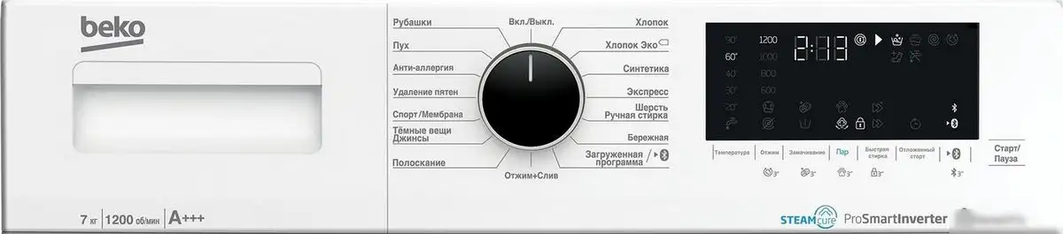 Стиральная машина BEKO WSPE7616W - фото товара