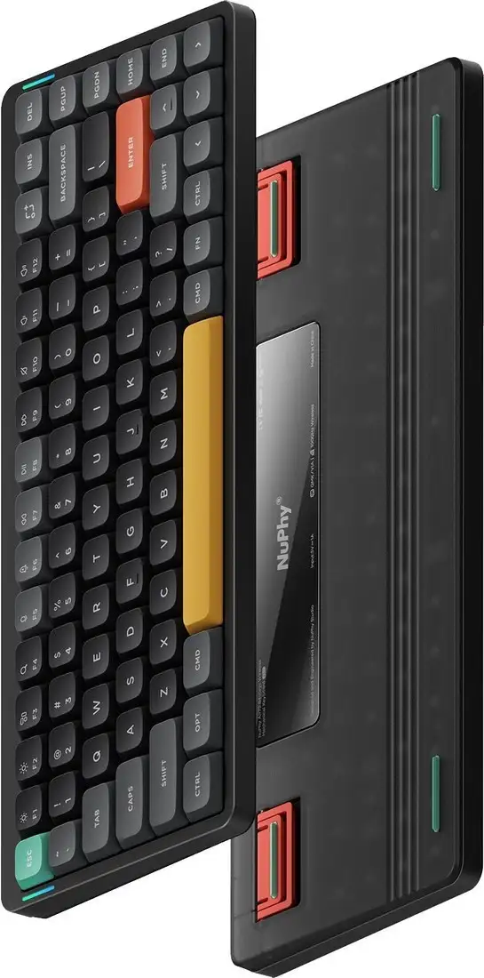 Клавиатура NuPhy Air75 V2 Basalt Black (NuPhy Low Profile Cowberry) – фото товара