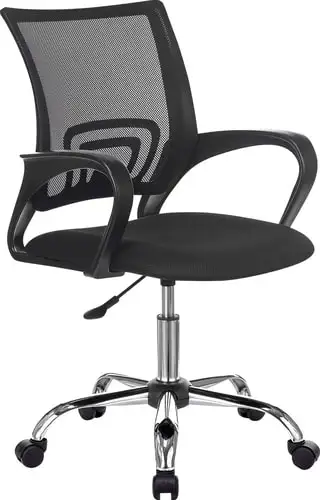 Кресло Brabix Fly MG-396 (черный, хром) – изображение в каталоге