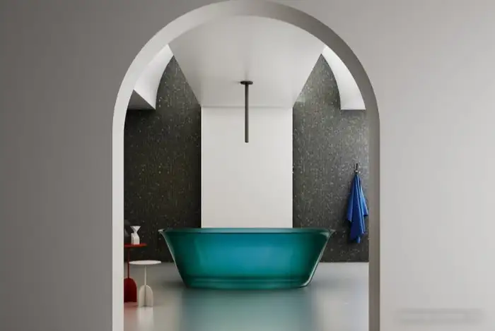 Ванна Abber Kristall 170x75 AT9707 Aquamarin - фото товара