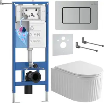 Унитаз подвесной Roxen StounFix Dual Fresh 968301 - изображение в каталоге