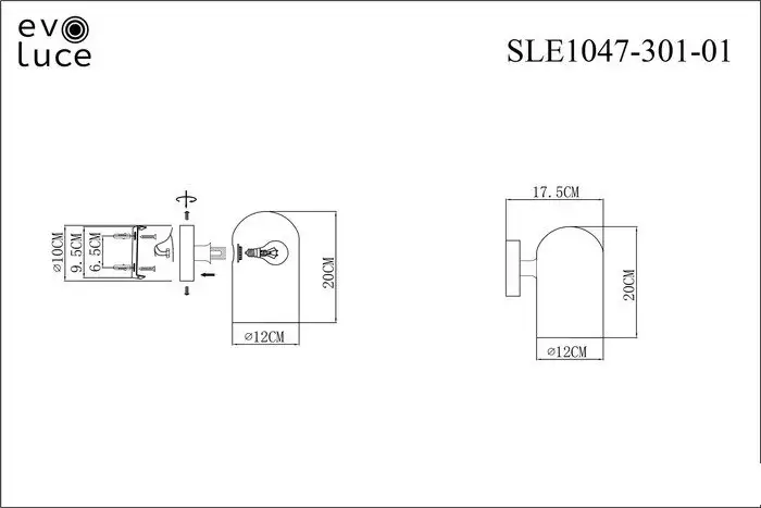 Бра Evoluce SLE1047-301-01 – фото товара