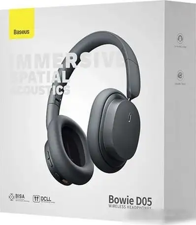 Наушники Baseus Bowie D05 (темно-серый) – фото товара