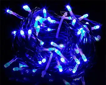 Новогодняя гирлянда ULED ULED-SL-100-24V-(W-F-WW/W) – изображение в каталоге