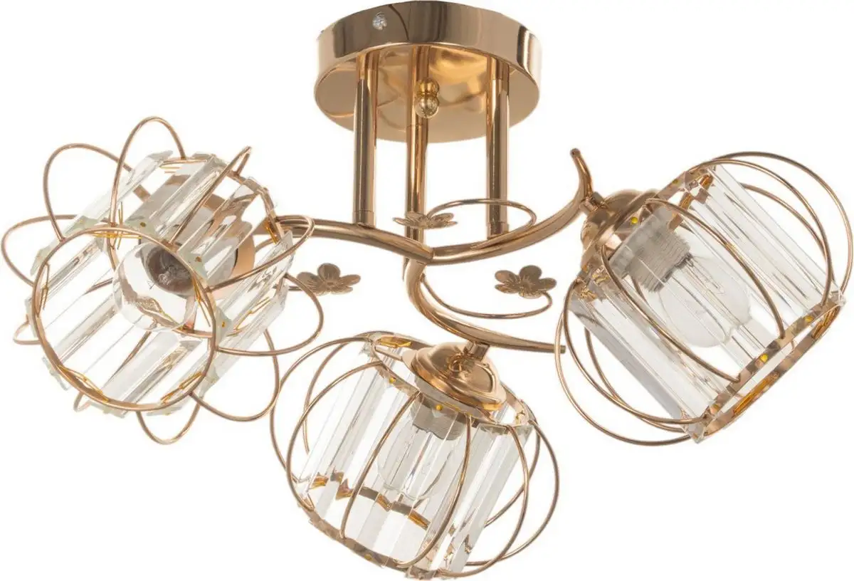 Люстра средней высоты BayerLux Переливы 10666496 (золото) – фото товара