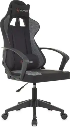 Игровое (геймерское) кресло Zombie Carry (черный/серый) – изображение в каталоге