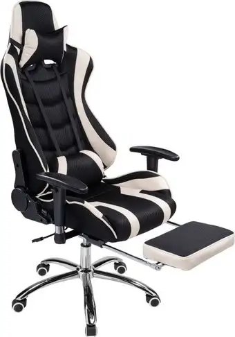 Игровое (геймерское) кресло Woodville Kano 1 11908 (cream/black 82) – изображение в каталоге