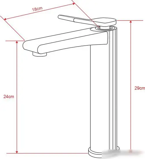 Смеситель Ekko E1107-8 - фото товара