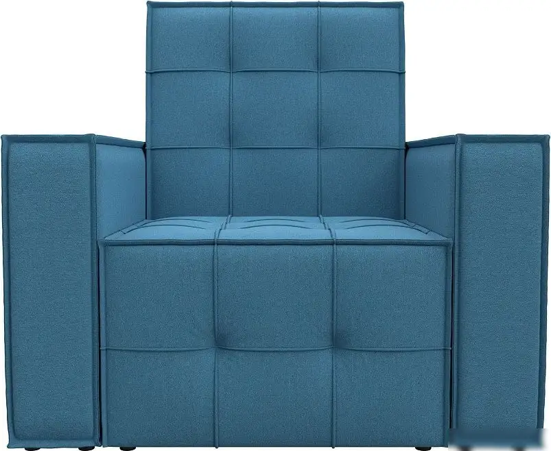 Интерьерное кресло Лига диванов Лига-067 132288 (рогожка Амур 10 голубой)