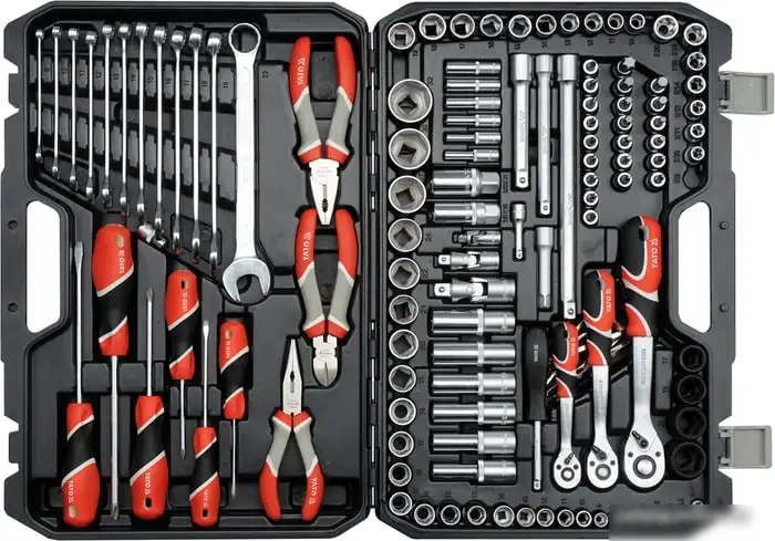 Универсальный набор инструментов Yato YT-38881 (129 предметов) – фото товара