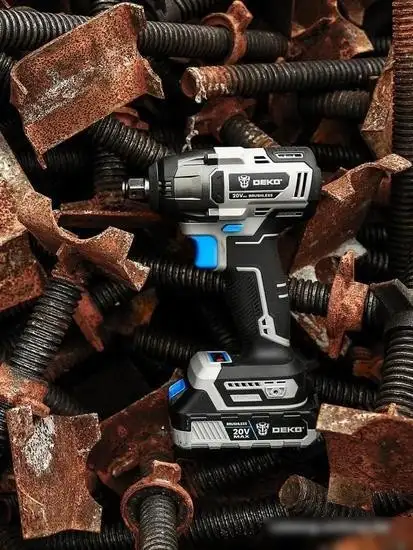 Гайковерт Deko DKIS20 063-4033 (с 2-мя АКБ, кейс) – фото товара