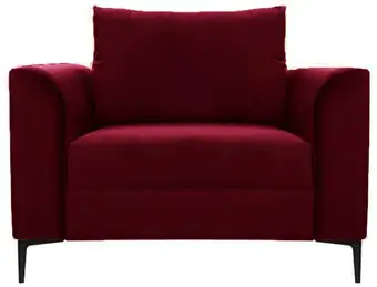 Интерьерное кресло Brioli Марк (B48/вишневый) – изображение в каталоге