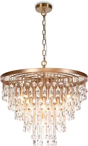 Подвесная люстра Maytoni Linn MOD091PL-09G – изображение в каталоге