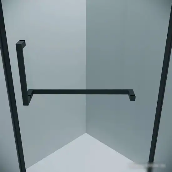 Душевой уголок Grossman Pragma 100x100x195 302.K33.03.1010.21.00 (черный матовый/прозрачное стекло) - фото товара