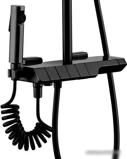 Душевая система Rea Rob black REA-P6627 - фото товара