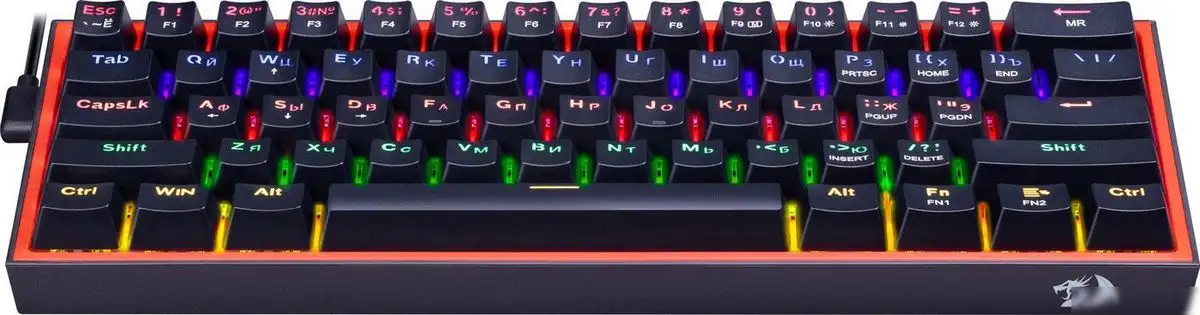 Redragon Fizz (Redragon Red, черный/красный) – фото товара