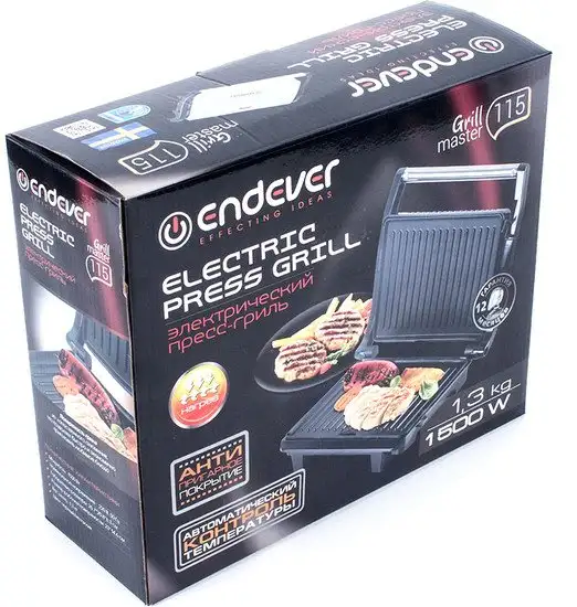 Электрогриль Endever Grillmaster 115 – фото товара