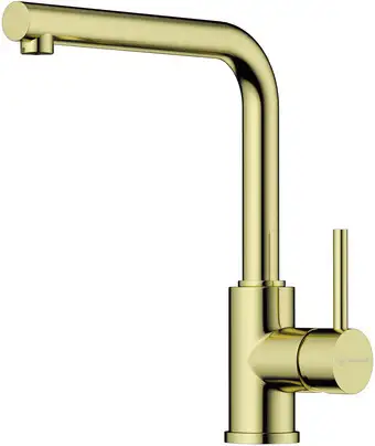 Смеситель Omoikiri Nakagawa-LG (светлое золото) - изображение в каталоге