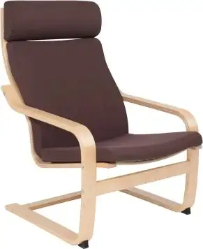 Интерьерное кресло AksHome Relax (ткань, коричневый 10858-15) – изображение в каталоге