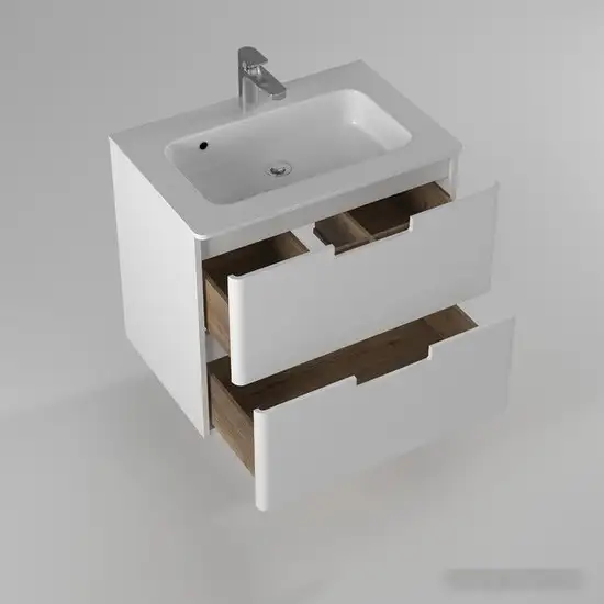 Briz Тумба подвесная Прато 80 с умывальником Прато – фото товара